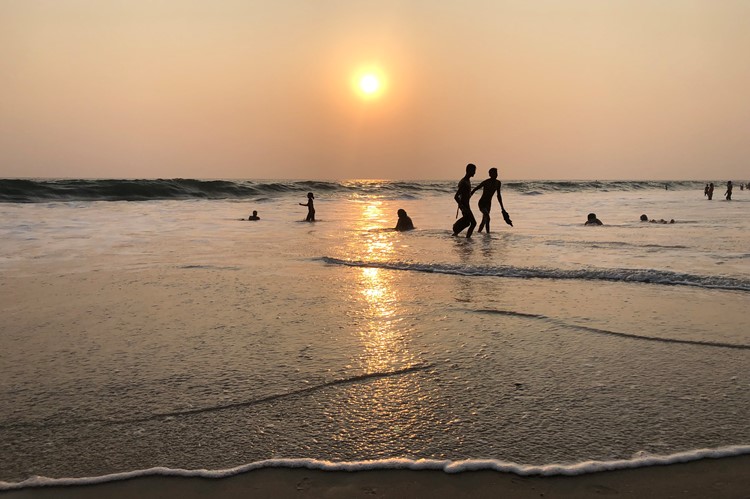Strand in Kochi, India